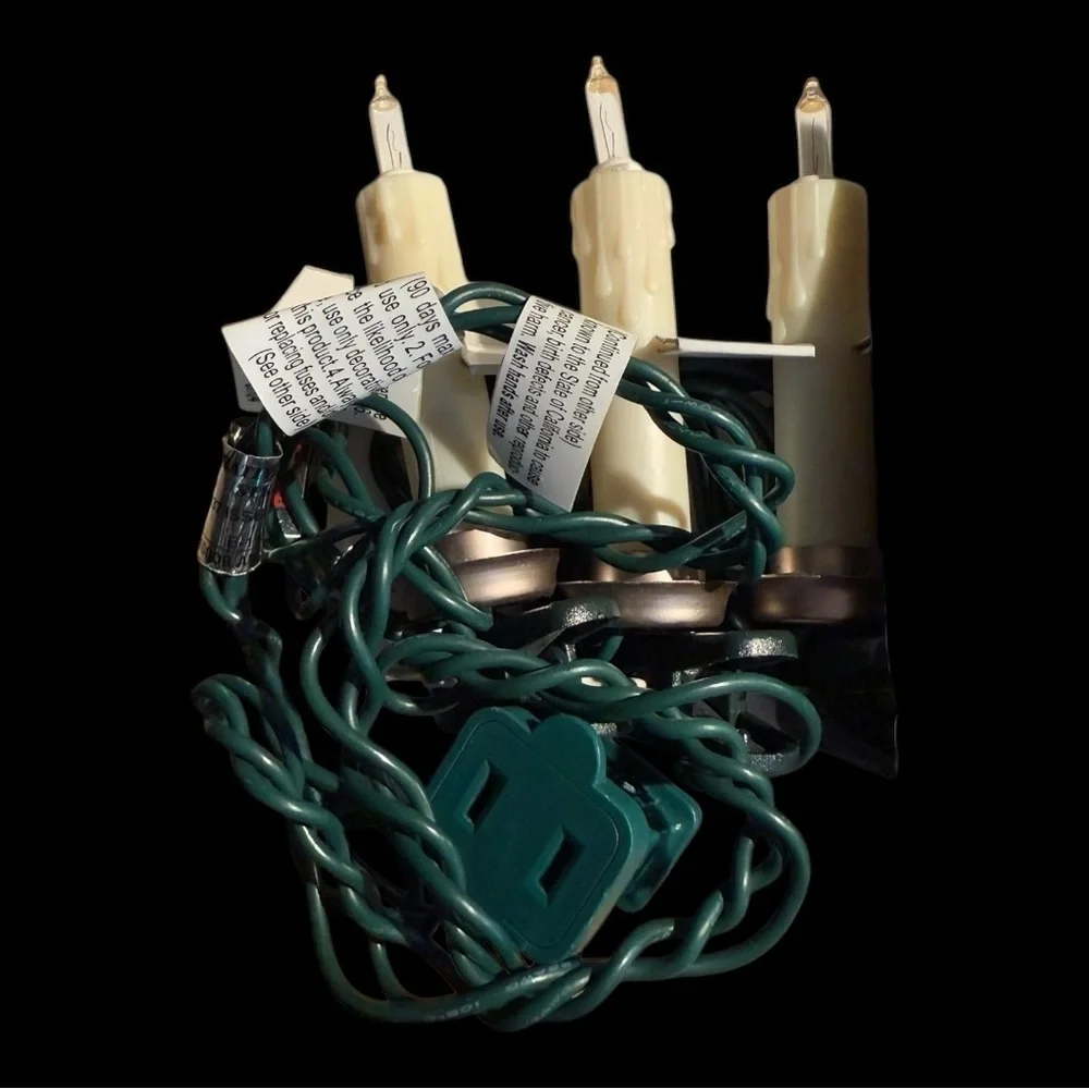 Old World European Candle Light Strings - NEW IN BOXES - Restoration Hardware